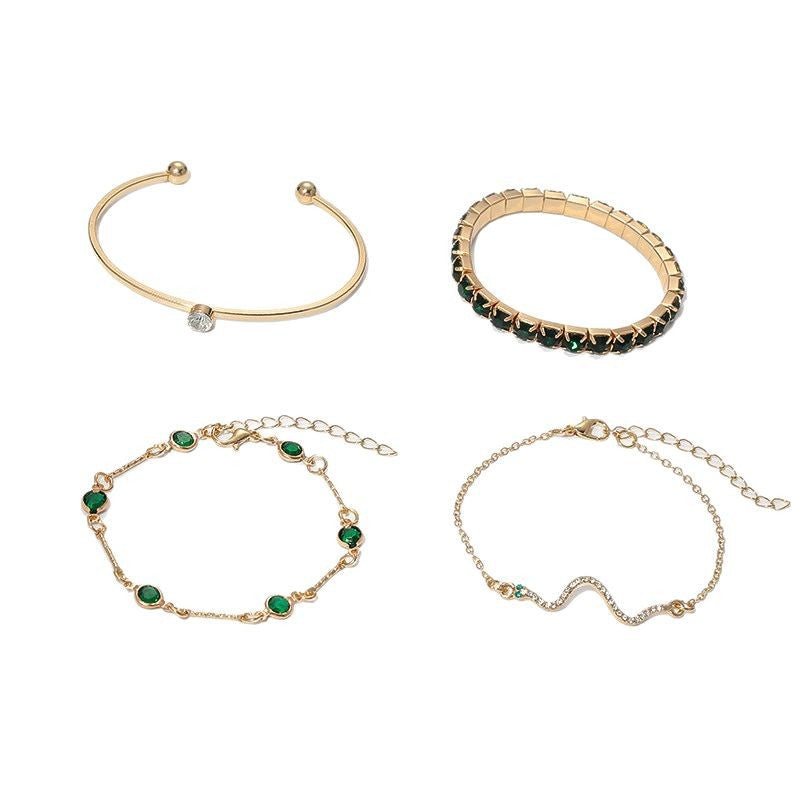 Sorina™ | Ensemble de bracelets dorés