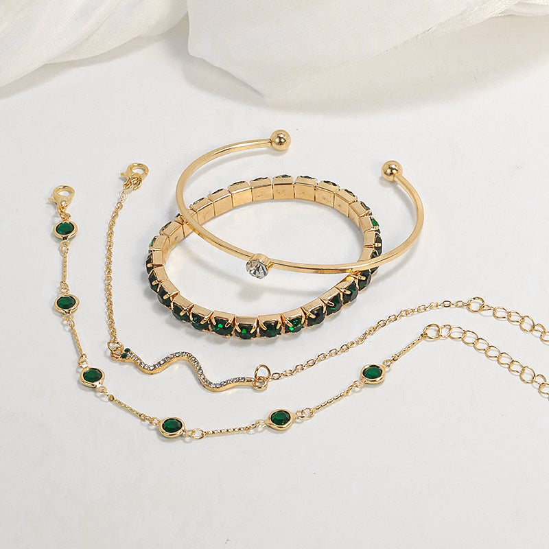 Sorina™ | Ensemble de bracelets dorés