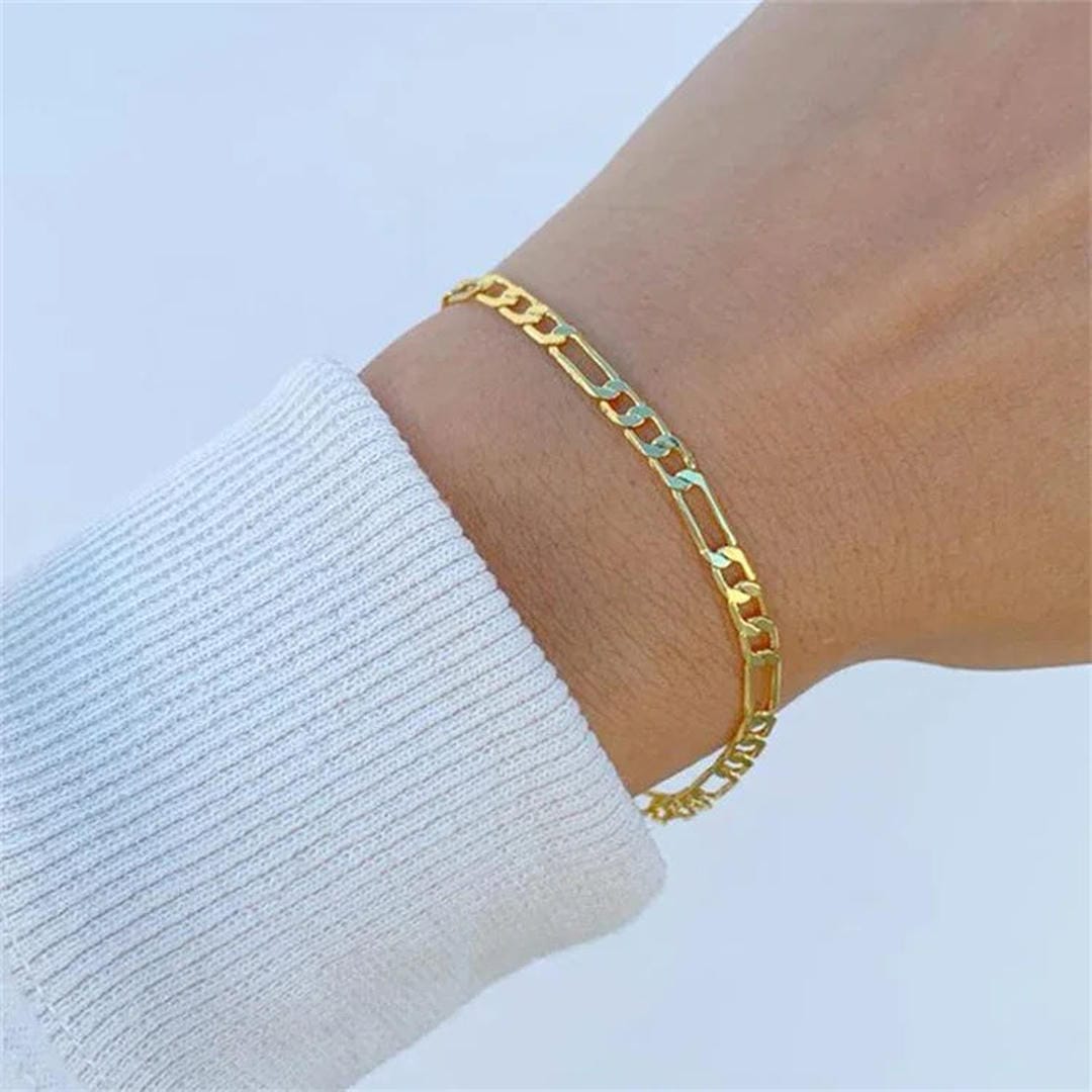 Bracelet en Chaîne Vintage Dorée