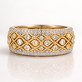 Bague Pavé Harmony en or