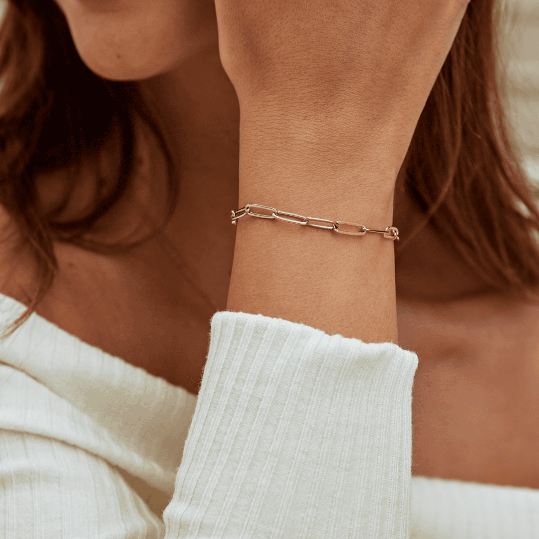 Bracelet en or Link moderne