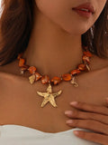 Collier bleu des rêves de l'océan