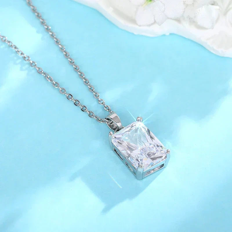 Collier en zircon cubique brillant