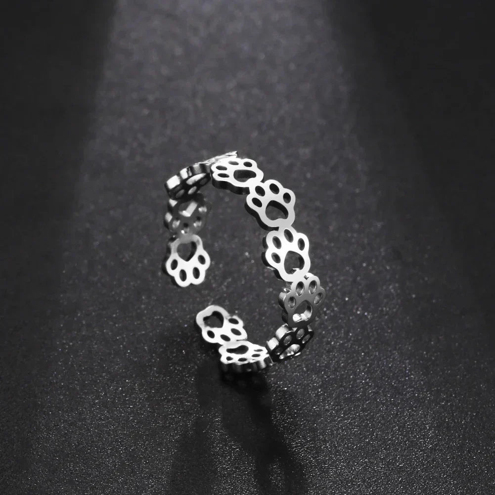 Bague à griffes ajustable – acier inoxydable