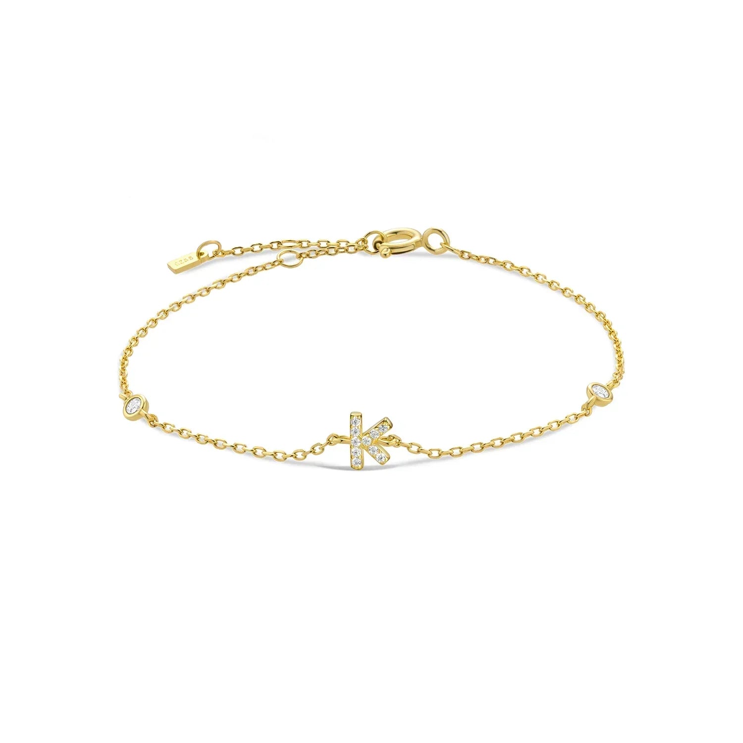 Bracelet Initial Perintökalleus