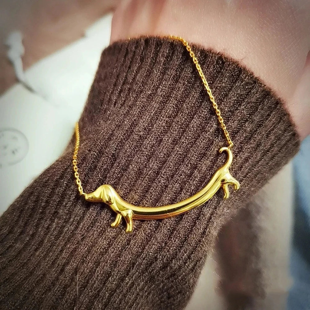 Collier de chien de chasse couleur dorée