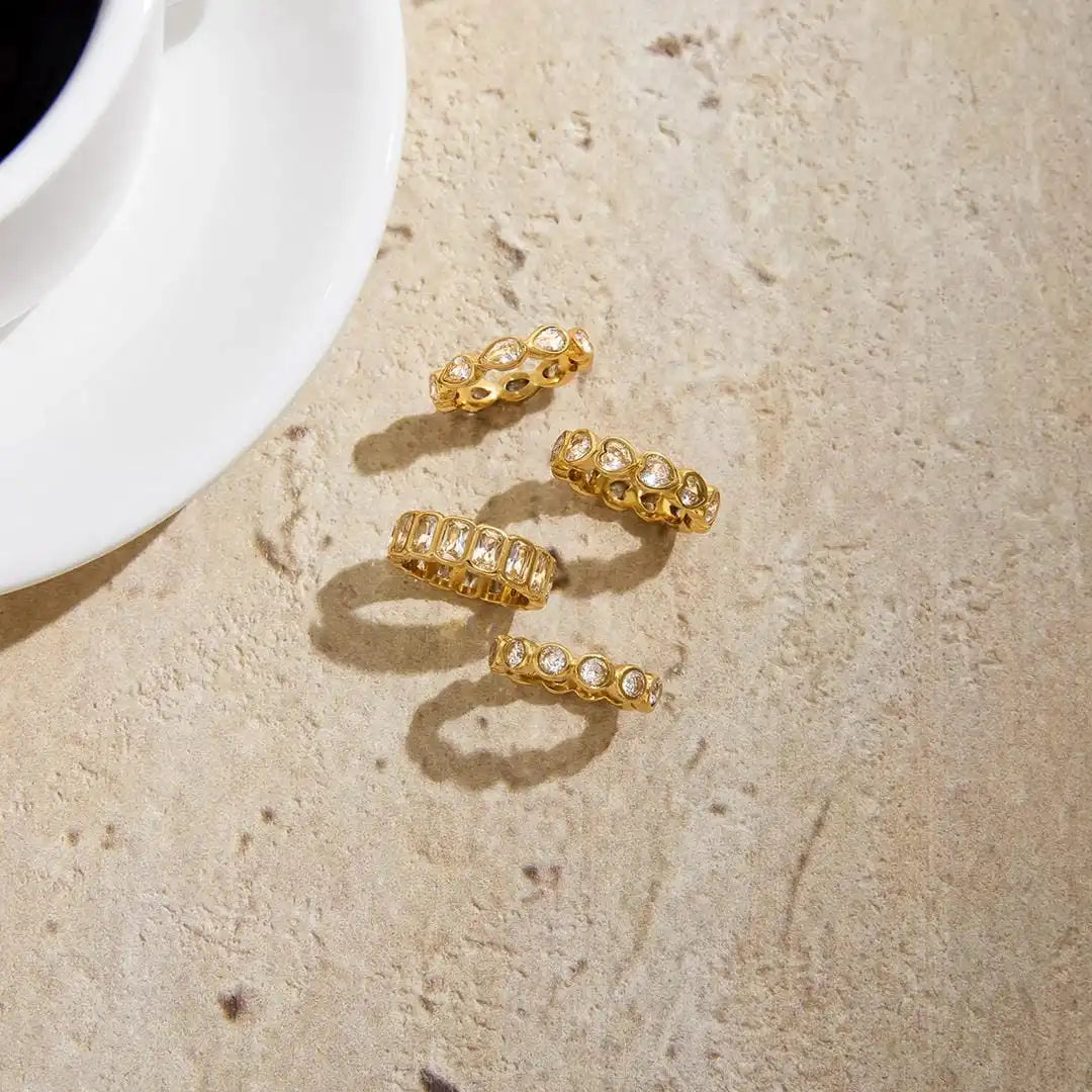 Bague Variety Baguette Zirkonia