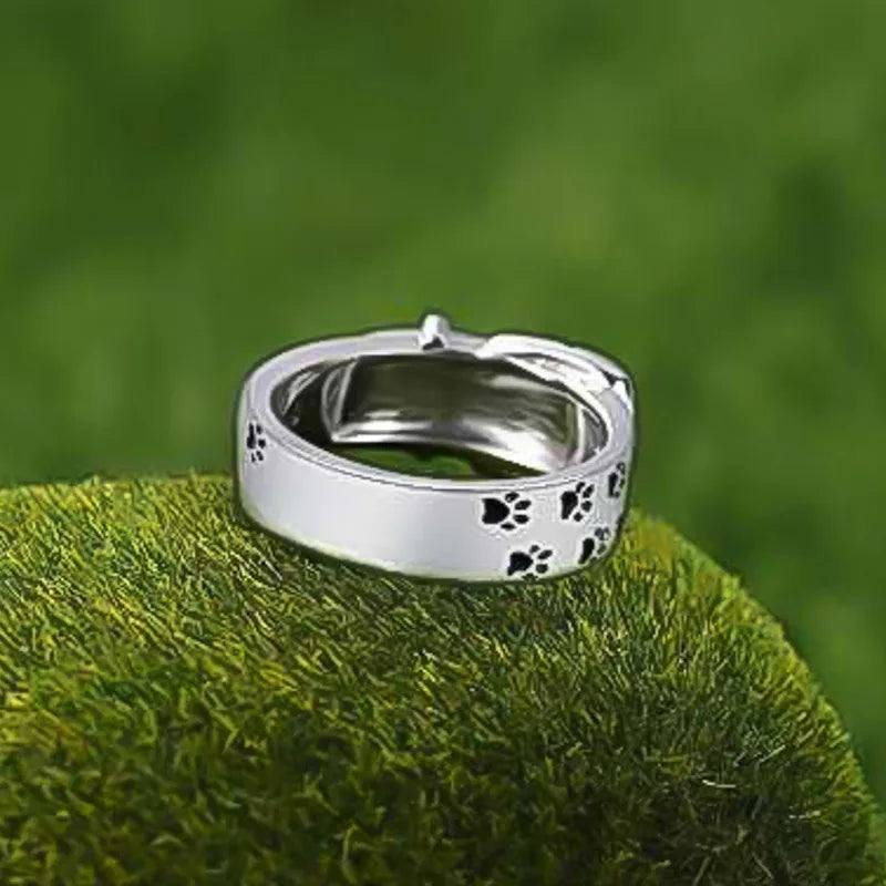 Collier pour chien mignon et élégant inspiré d'une bague