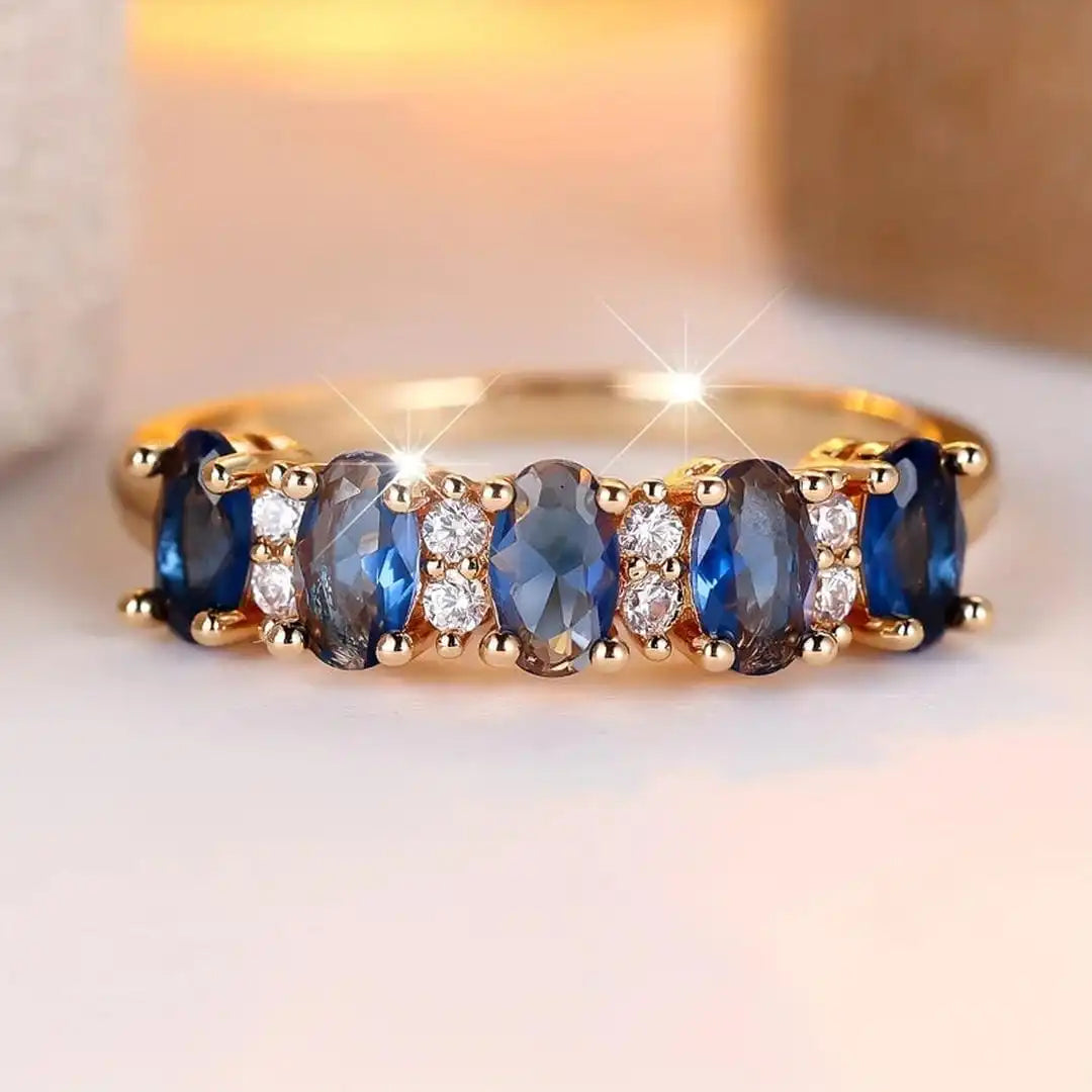 Bague à Accent Variable Ovale