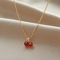 Collier pendentif Cherry Perintökalleus