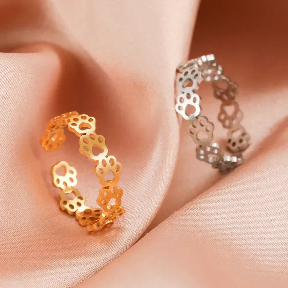 Bague à griffes ajustable – acier inoxydable
