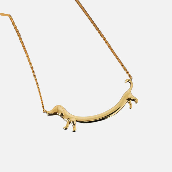 Collier de chien de chasse couleur dorée
