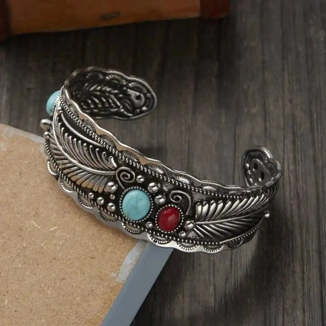 Bracelet en argent doré Mesina Turquoise