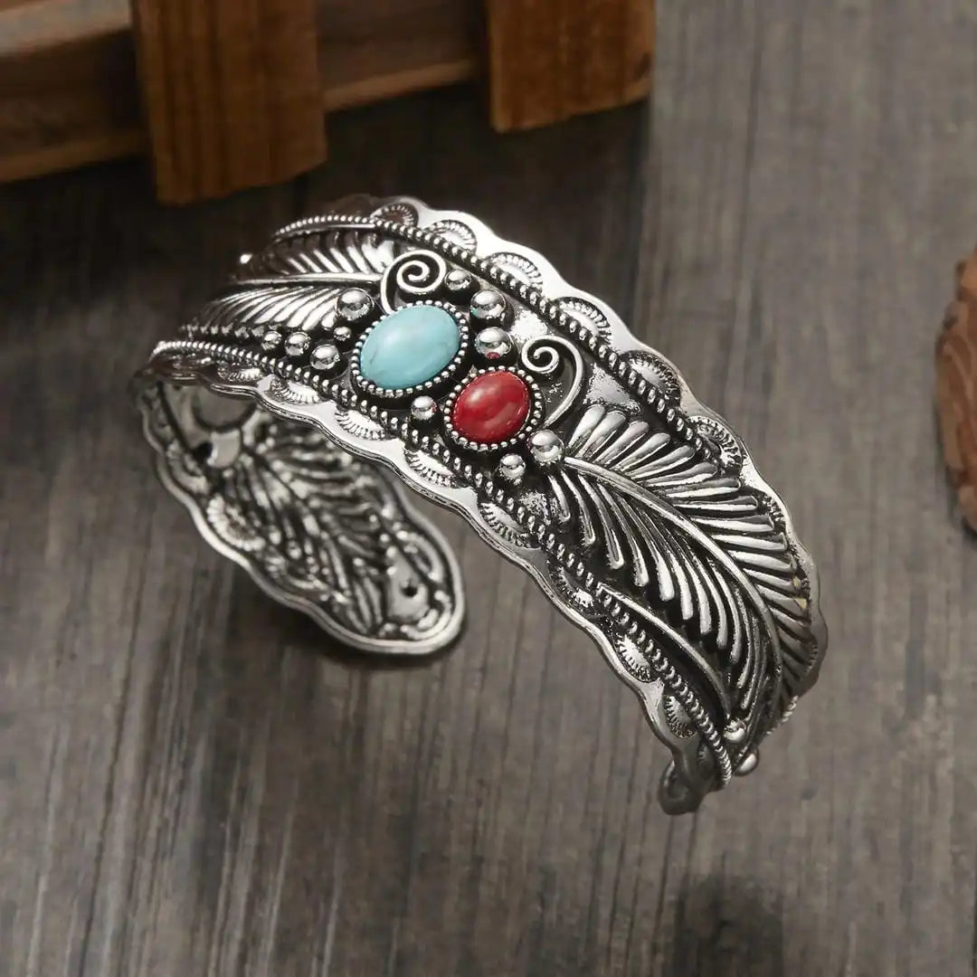 Bracelet en argent doré Mesina Turquoise
