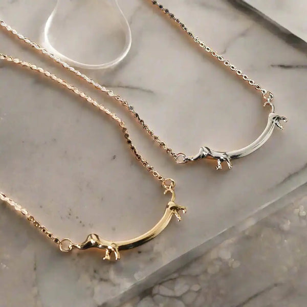 Collier pendentif Teckel