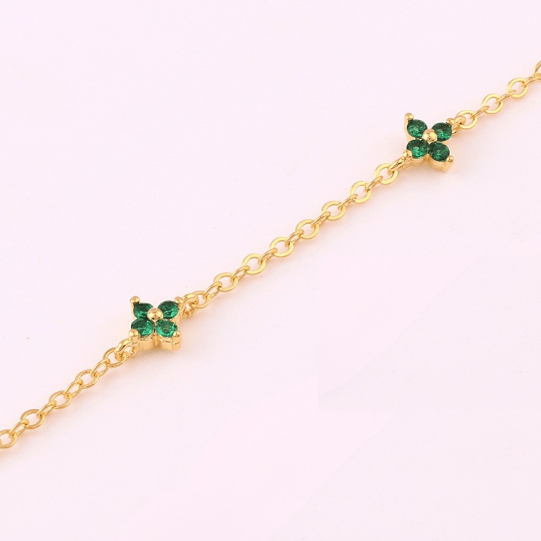 Collier Pendentif Éclat Émeraude