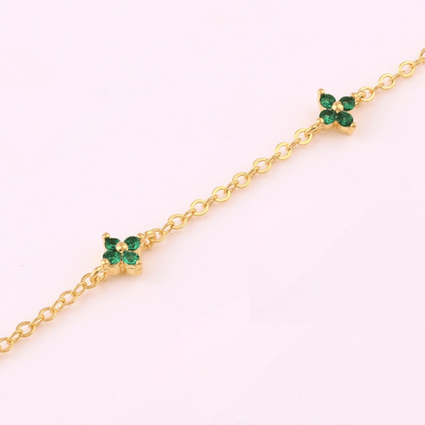 Collier Pendentif Éclat Émeraude