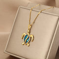 Collier en tortue bleue des rêves de l'océan