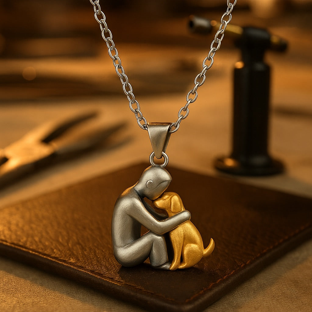 Collier pendentif Halaus
