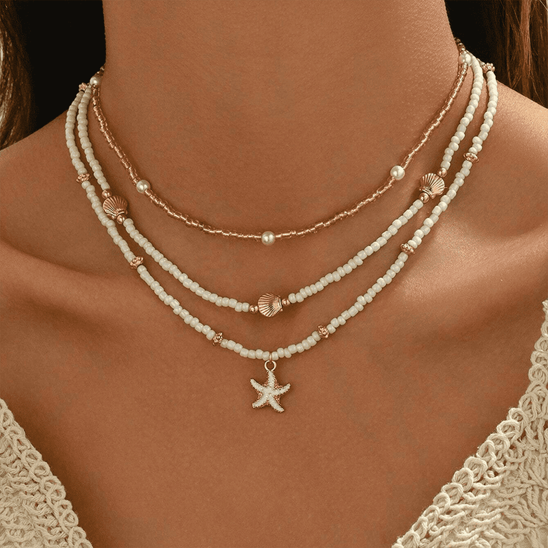 Collier à couches Seaside Starfish Helminen