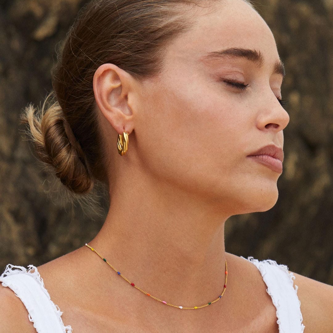 Collier Aloha Multicolore Tropical