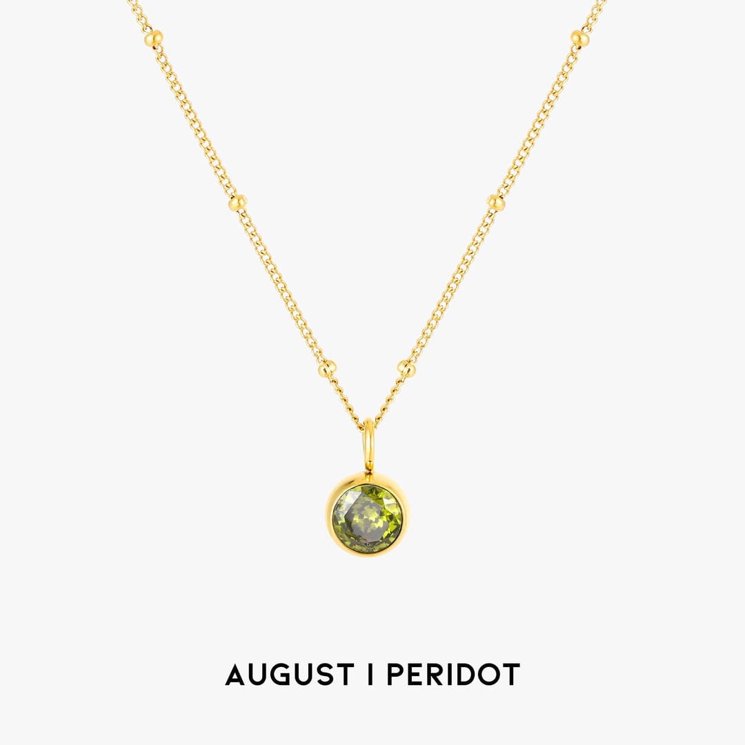 Collier en pierre précieuse Luminous Circle