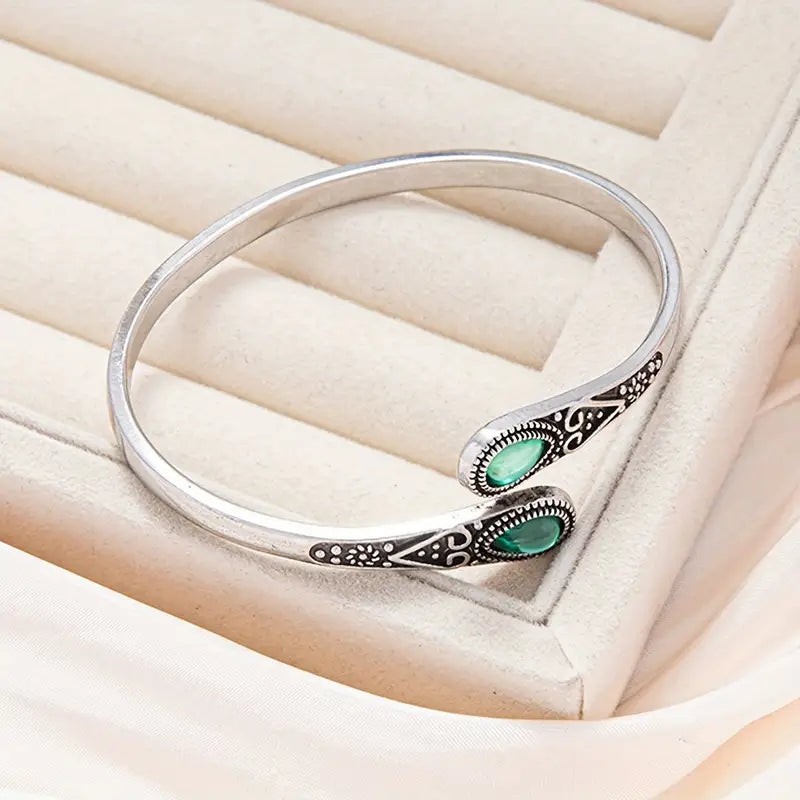 Bracelet en argent Esmeralda Devereux