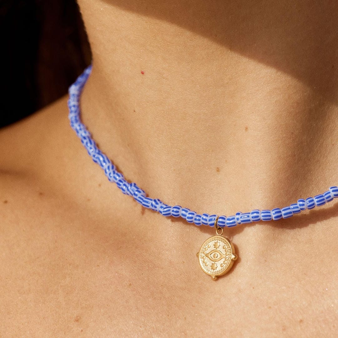 Bandeau en perles vintage Hera moderne