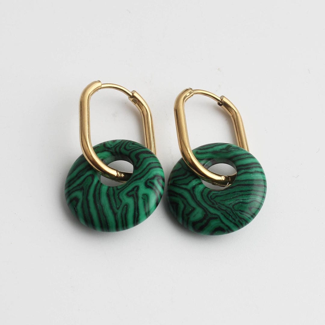 Boucles d'oreilles Tirza en Pierre Naturelle