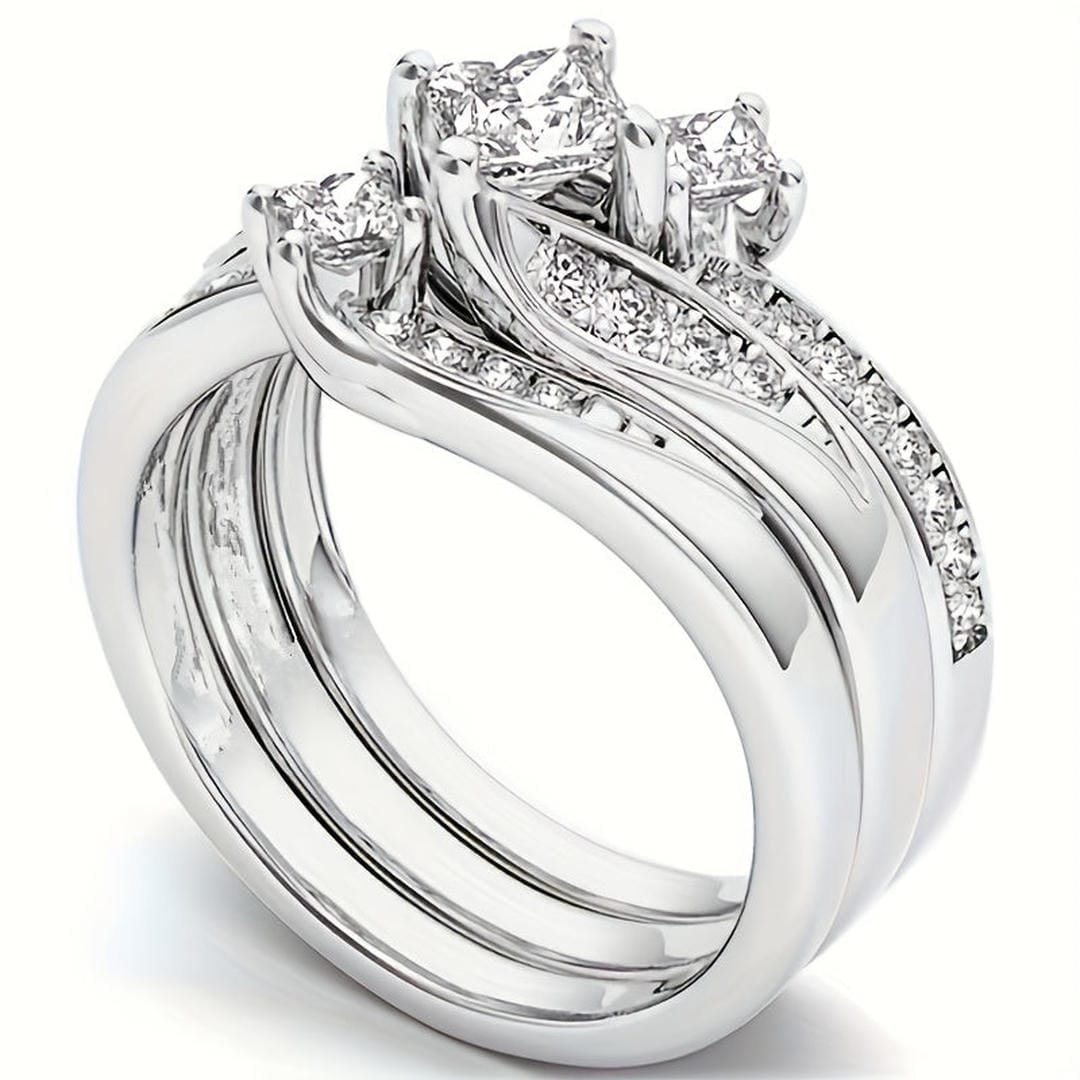 Ensemble de Bagues Princesse Klusteri