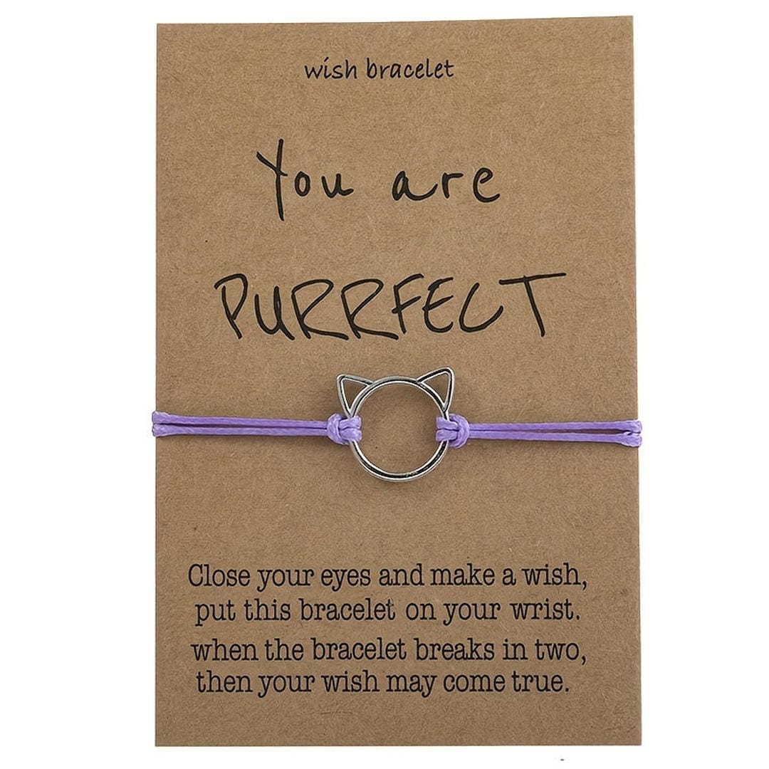 Bracelet de cadeau Purrrfect Hopea