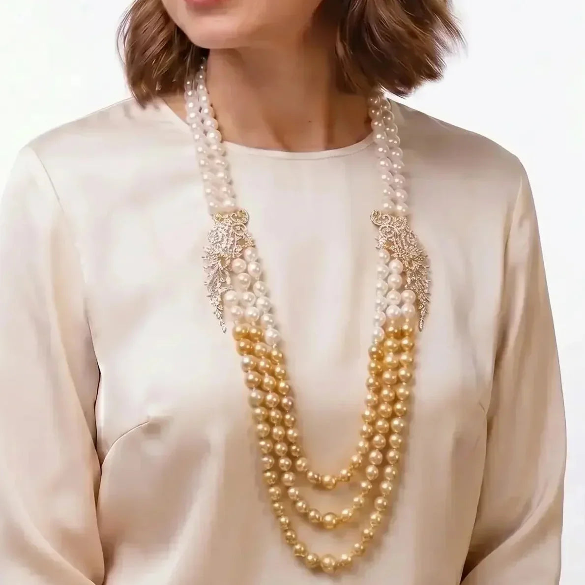 Collier Champagne Gala Helmi