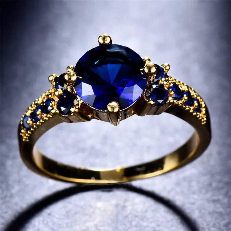 Bague Accent Solitaire Ronde Royale