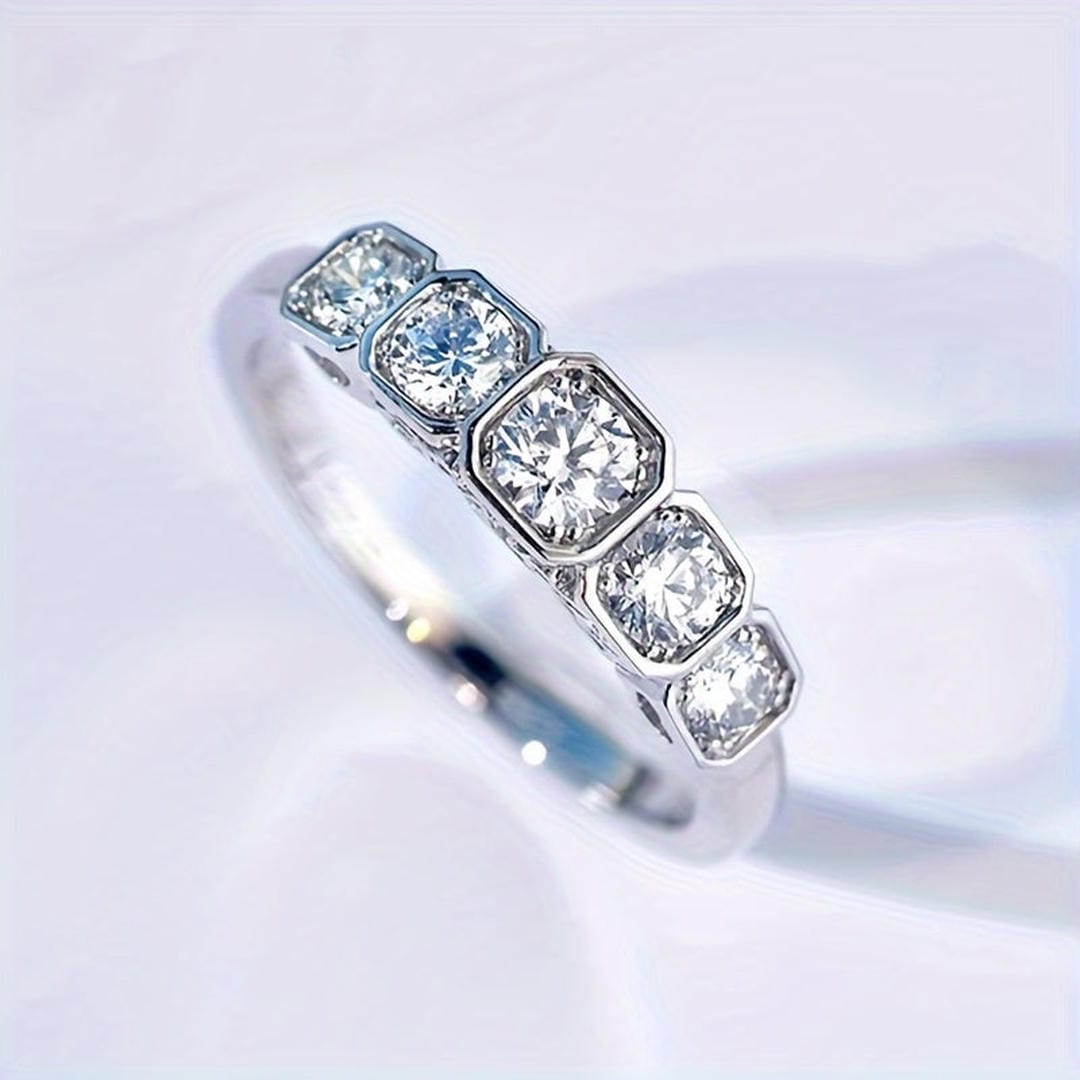 Bague Vintage Reuna Kristalli Ikuisuus