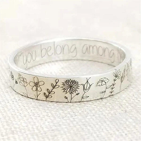 Bague Vintage Minimaliste en Argent