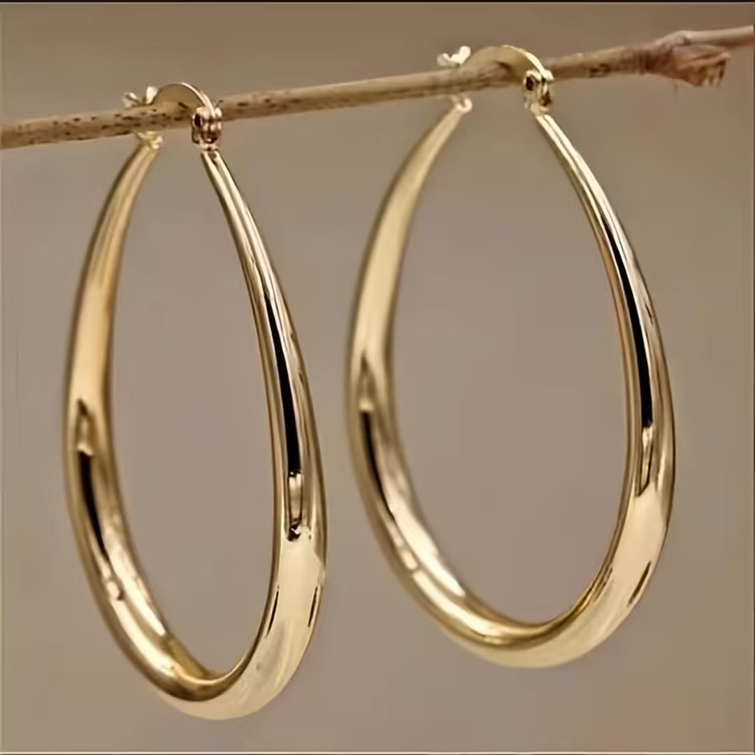Boucles d'oreilles vintage exclusives en or