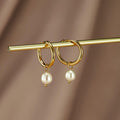 Boucles d'oreilles en perles d'eau douce Helmi
