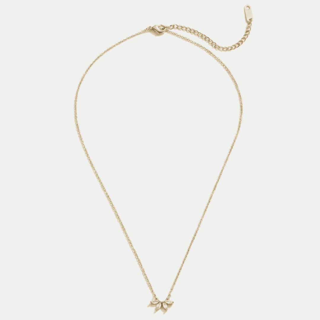 Collier en cristal à feuilles Kimalteleva Omelia