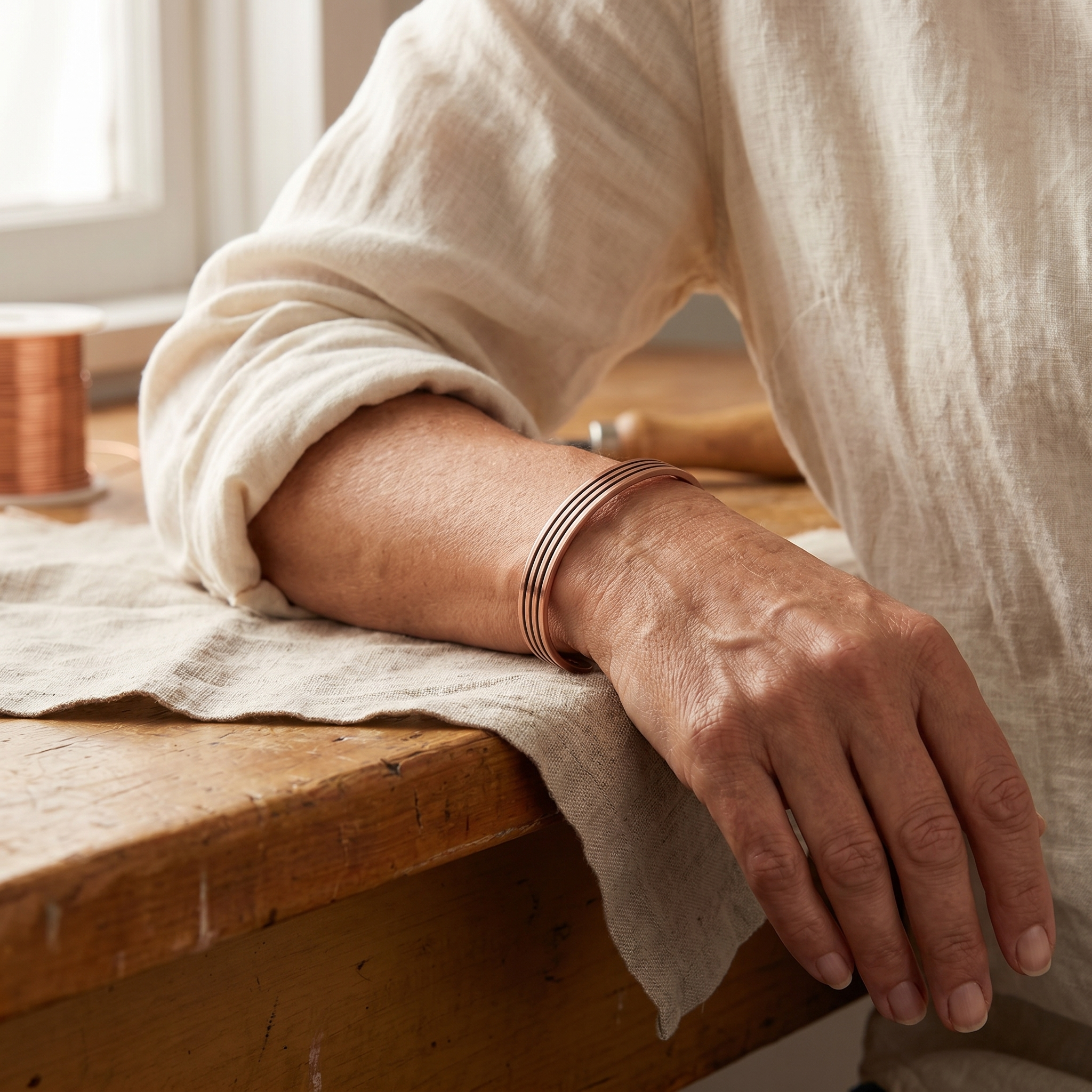 Bracelet en cuivre Sage Harmony