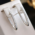 Boucles d'oreilles zircone exquises