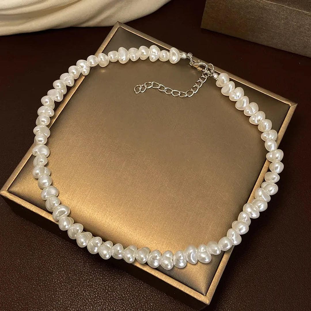 Magnifique collier Helmi en or blanc