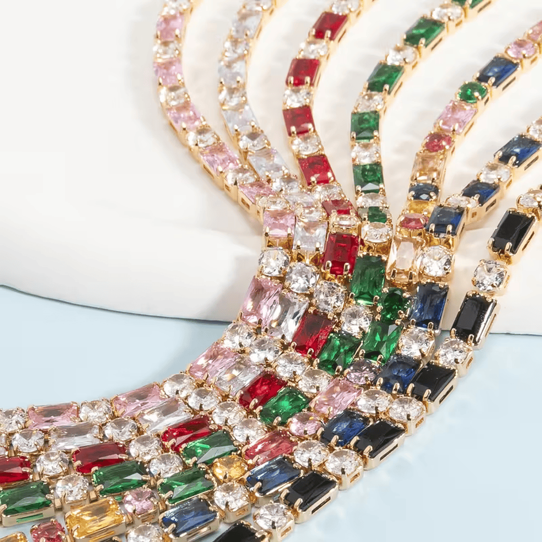 Bracelet Radiance en Cristal Émeraude