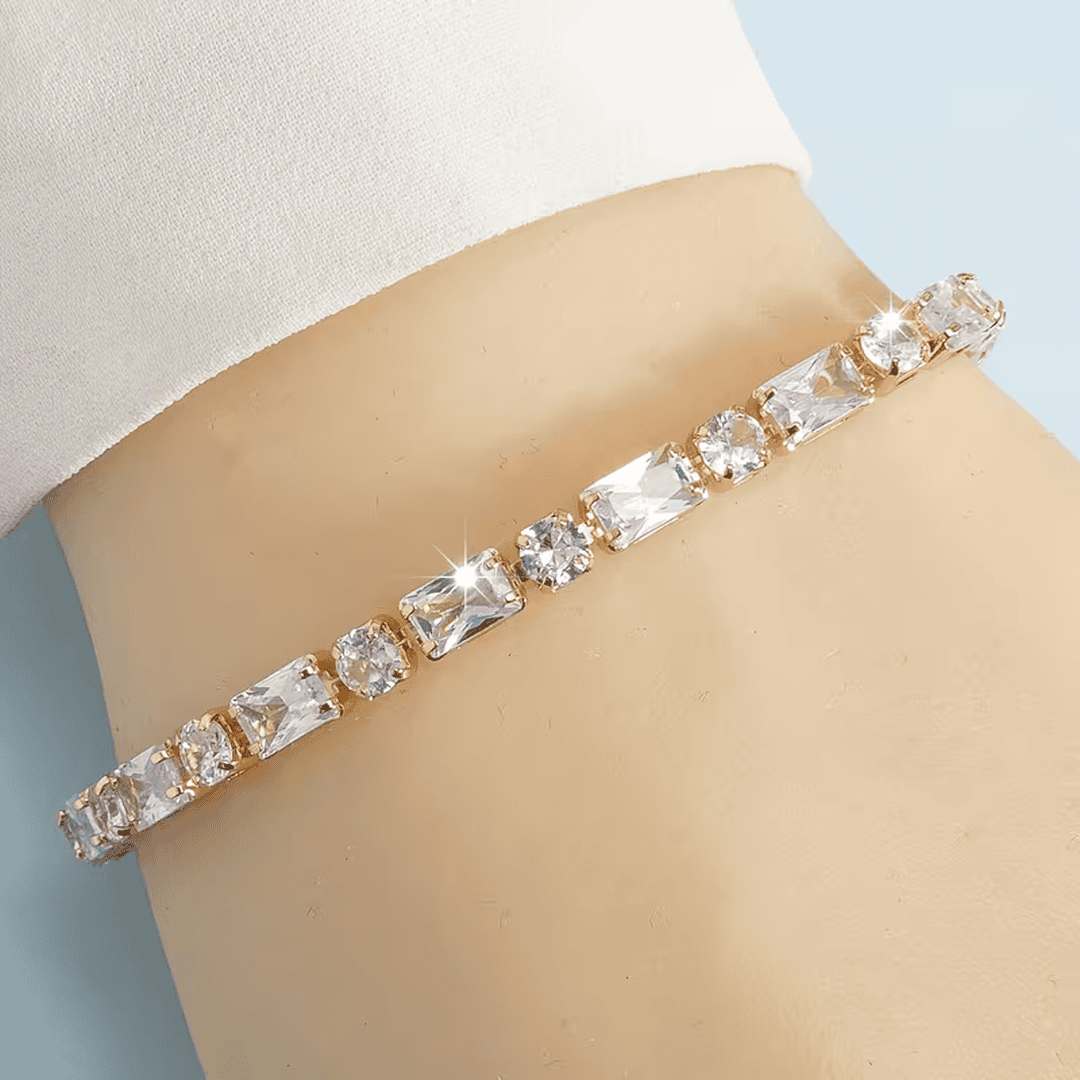 Bracelet Radiance en Cristal Émeraude