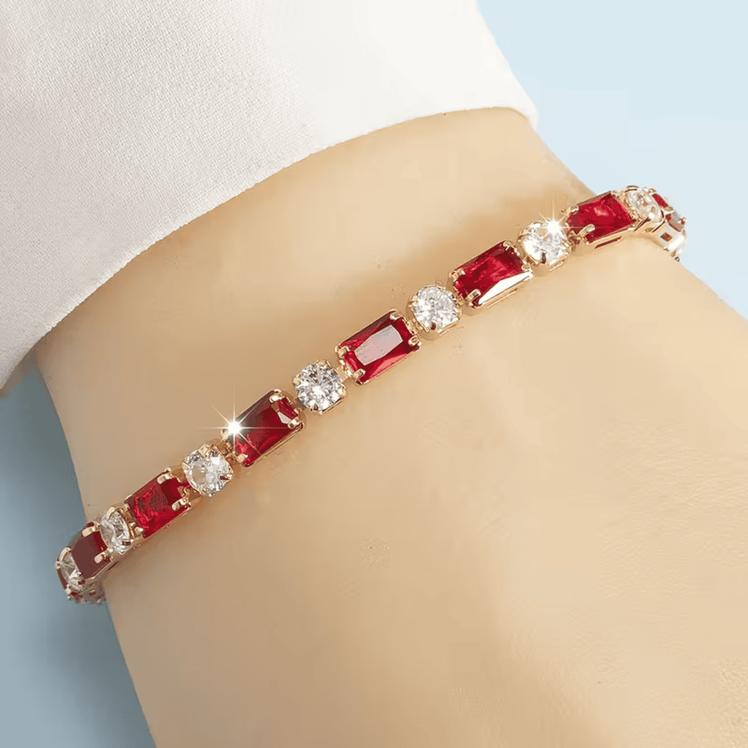 Bracelet Radiance en Cristal Émeraude