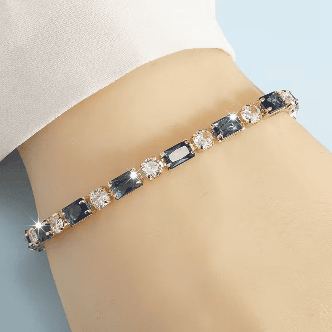 Bracelet Radiance en Cristal Émeraude
