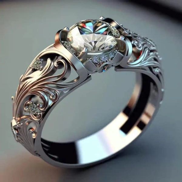 Bague en Cristal Élégante