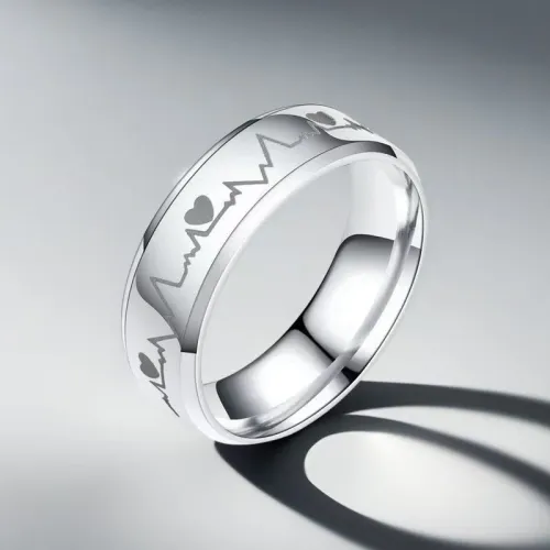 'Forever In My Heart' Bague en Argent