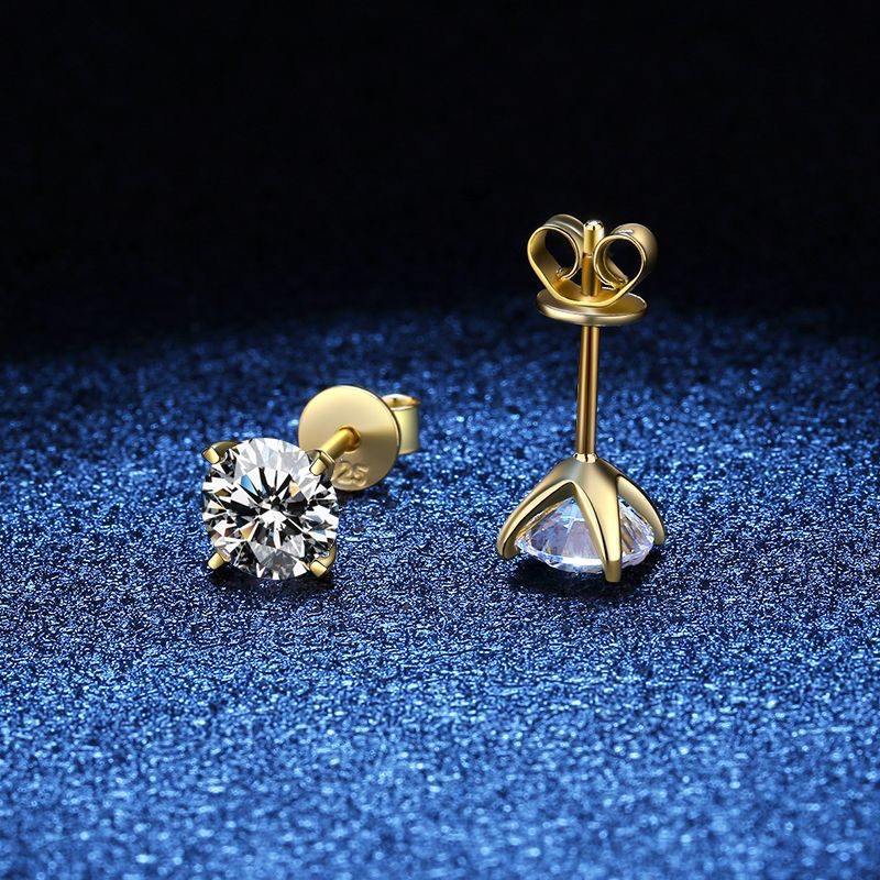 Tera™ | Boucles d'oreilles dorées pour femme