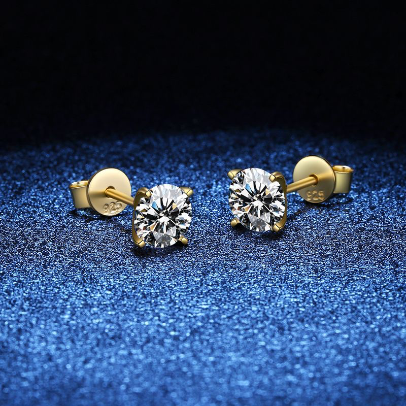 Tera™ | Boucles d'oreilles dorées pour femme
