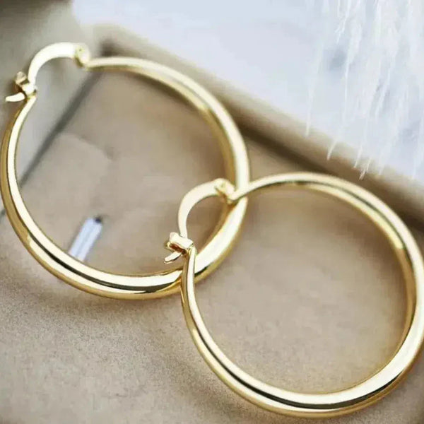 Boucles d'oreilles en anneau Atelier Kulta